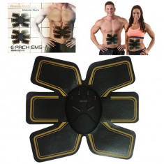 Aparat Fitness Electrostimulare Abdomen Beauty Body Six Pack EMS foto