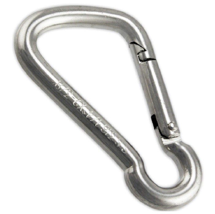 Carabina pompier lungime 8 cm