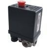 Presostat Compresor Aer 220V, 4-12 Bar, 3 iesiri 1/4, Monofazic, Buton On/Off, Italia
