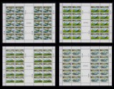 Cumpara ieftin ✅Gibraltar 2011 &quot;A 75-a aniversare - avionul Spitfire Supermarine &quot; , serie Mi. 1443/1446 in minicoli de 20 , cota 140 &euro; , nominal 60.20 GBP , MNH