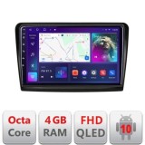 Navigatie Skoda Superb 2 B-SUPERB2 Android Ecran QLED octa core 4+64 carplay android auto KIT-SUPERB2+EDT-E310V3 CarStore Technology