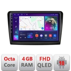 Navigatie Skoda Superb 2 B-SUPERB2 Android Ecran QLED octa core 4+64 carplay android auto KIT-SUPERB2+EDT-E310V3 CarStore Technology