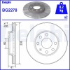 DELPHI BG2278 Disc frana