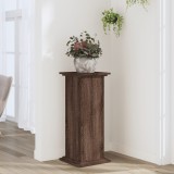 VidaXL Suport de plante, stejar maro, 33x33x80 cm, lemn prelucrat