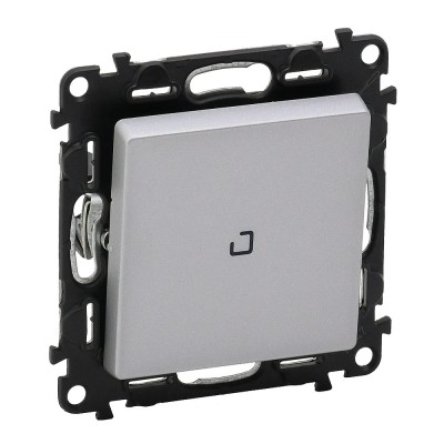 Intrerupator revenire cu led Legrand Valena Life aluminiu 752312 foto