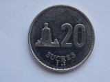 20 SUCRES 1988 ECUADOR