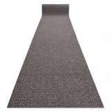 Traversa - Covor antiderapant MAGNUS 1951 Zigzag exterior, interior bej, 100 cm, Dreptunghi, Polipropilena