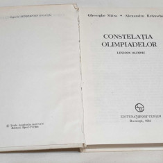 Carte de colectie Constelatia Olimpiadelor - Lexicon Olimpic - A. Retinschi