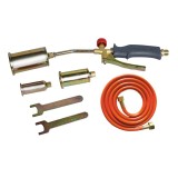 Arzator parlitor porc, 3 duze 25mm, 35mm, 50mm, clapeta, furtun 2 metri, PROLINE, 60042