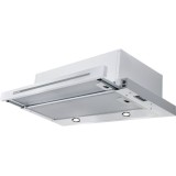Hota telescopica incorporabila Franke Smart FSM 601 WH GL 2 , 60 cm, max 380 mc/h, Cristallo Bianco
