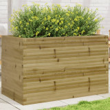 Jardiniera de gradina, 110x60x68,5 cm, lemn de pin impregnat GartenMobel Dekor, vidaXL