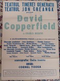 QW13 - Afise - tematica cultura - David Copperfield - C Dickens - Teatrul Ion Creanga - anii 1980