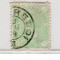Romania 1894 Carol I - Cifra in 4 colturi 5 b. stampilat filigran PR