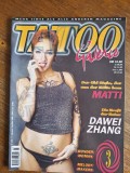 Revista despre tatuaje in limba germana, TATTOO Galerie nr. 4 / 1999 / R1P1P
