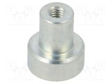 Magnet fix samariu cobalt ELESA GANTER &Oslash;10mm H11,5mm oţel 20N M3