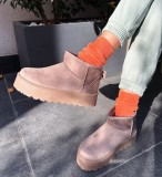 Cumpara ieftin Cizme tip Ug Dora Khaki