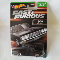 bnk jc Hot Wheels 2023 - Chevy El Camino - Fast&Furious 2 10/10