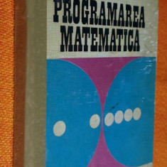 Programarea matematica - Mihoc, Stefanescu 1973