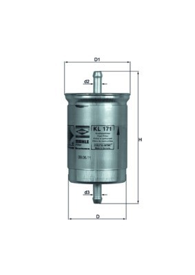 MAHLE KL 171 filtru combustibil
