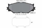 Set placute frana TEXTAR 2398301