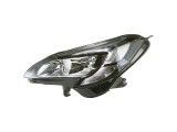 Far Opel Corsa E, 11.2014-, fata, Stanga, cu LED daytime running light; H7+H7+PSY24W; electric; cu motor;, Hella