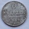 Austria 6 kreuzer 1849 A Viena argint Joseph l