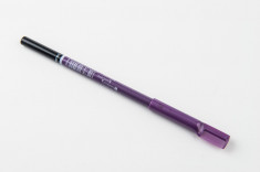 Creion pentru sprancene M.N Mov cu pieptan - 001 Negru foto