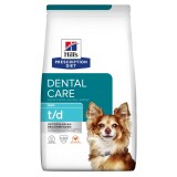 Cumpara ieftin Hill's Prescription Diet Canine T/D Dental Care Mini hrana caini talie mica sanatate orala 3kg