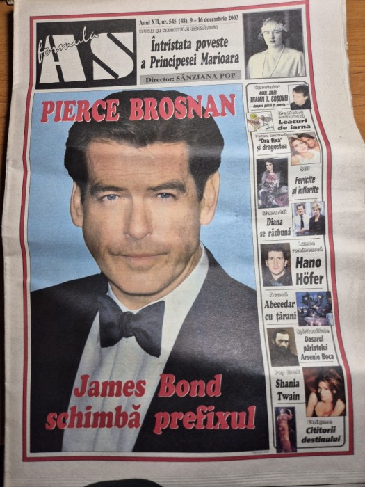 ziarul formula as 9 -16 decembrie 2002 - pierce brosman