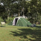 Cort cu acoperiș Altele Verde și Negru 510 x 240 x 156 cm Poliester