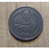 AUT AustroUngaria 2 heller 1902