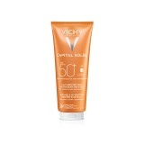 Cumpara ieftin Lapte hidratant pentru protectie solara fata si corp SPF 50+ Capital Soleil, 300ml, Vichy