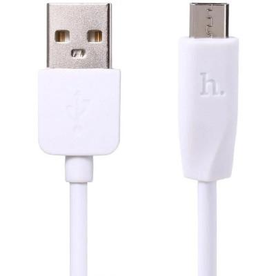 Cablu Date Micro Usb Hoco X1 cu Incarcare Rapida 2m Alb foto