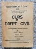 Curs De Drept Civil Partea Generala, Persoane Si Bunuri Editi - V. Negru , B601
