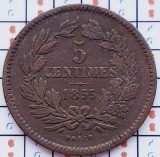 1268 Luxemburg Luxembourg 5 centimes 1855 Willem III km 22, Europa