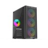 Carcasa OprimX Prime, Middle Tower, Fara sursa, 4x RGB Fan, ATX NewTechnology Media
