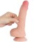 Dildo din material TPE super realist cu două straturi DILDO 7.5&#039;&#039; SLIDING SKIN