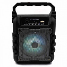 Boxa Portabila KTS 1050, 25W Bluetooth, AUX, USB, slot card, RADIO FM foto