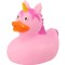 Unicorn Duck, pink (Rățușcă fantezie de cauciuc)