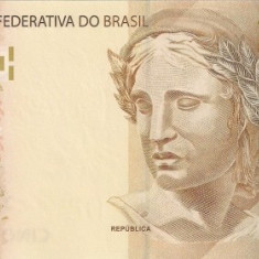 BRAZILIA █ bancnota █ 50 Reais █ 2010 (2013) █ P-256b █ UNC █ necirculata