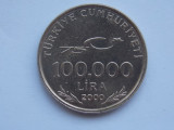 100000 LIRA 2000 TURCIA