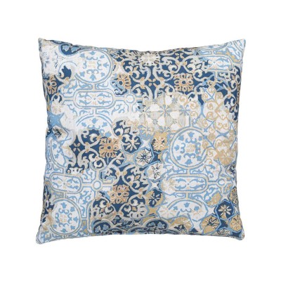 Perna decorativa, 43x43 cm, Multicolor, Poliester/Bumbac, ATU-088042 foto
