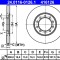 ATE 24.0116-0126.1 Disc frana