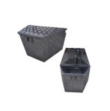 Cutie de scule aluminiu 85-45x46x49cm, cu blocare, cu maner, greutate 9.5kg