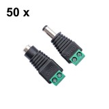 Set 50 mufe alimentare CCTV PNI M02 tata/mama pentru supraveghere