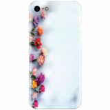 Husa silicon pentru Apple Iphone 5 / 5S / SE, Flowers
