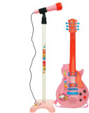 Cumpara ieftin Set chitara si microfon roz Hello Kitty, Reig Musicales