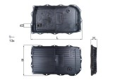 MAHLE HX 184KIT Baie ulei, cutie viteze automata
