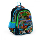Cumpara ieftin Ghiozdan cu 3 compartimente, Coral High, model skateboard
