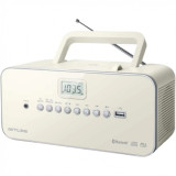 Sistem Audio Muse M-30 BTN, Radio, Bluetooth, CD, USB, Crem